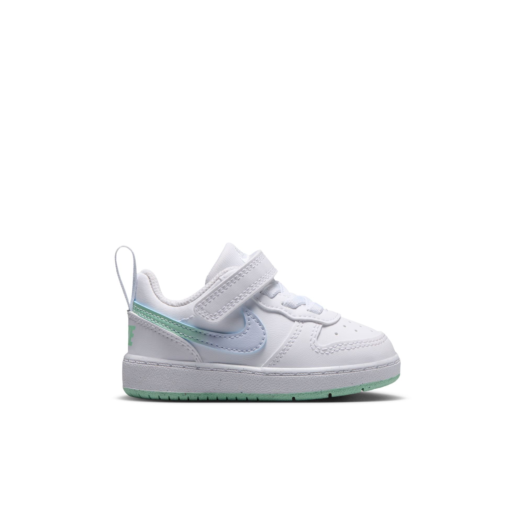 Nike Court Borough Low White/Arctic Green/Football Grey