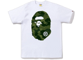 BAPE Color Camo Big Ape Head Tee White/Green
