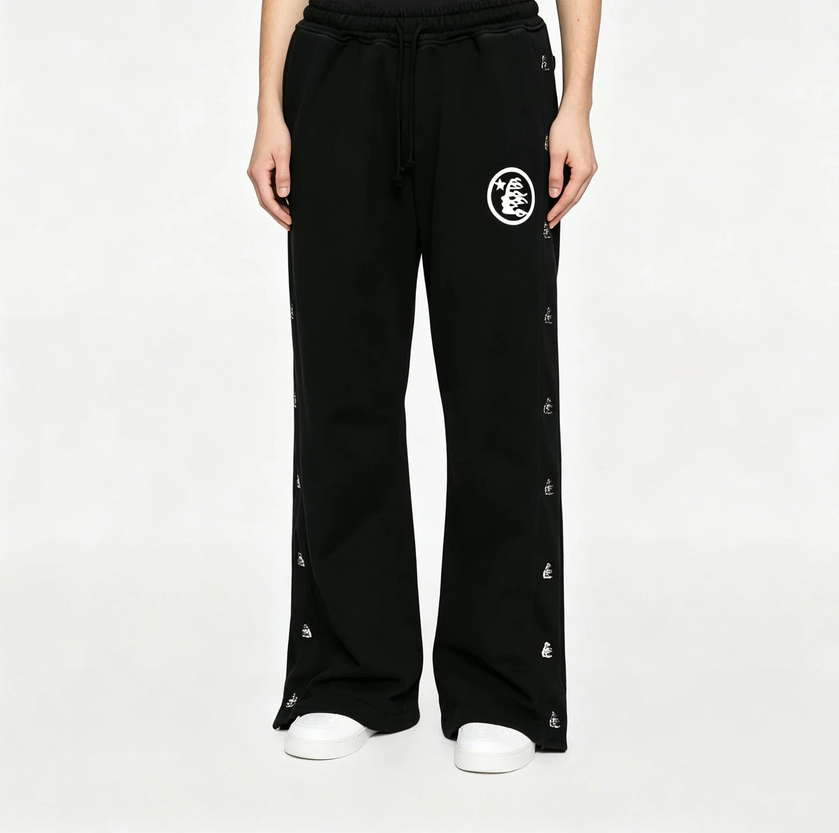 Hellstar Mirror Face Sweatpant Black