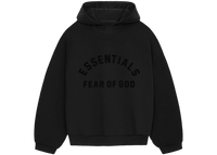 Fear of God Essentials Nylon Fleece Hoodie Jet Black/Jet Black