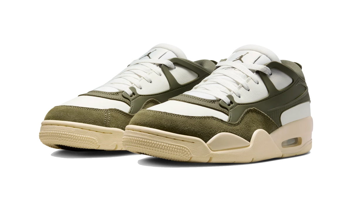 Air Jordan 4 RM Sail/Coconut Milk/Medium Olive