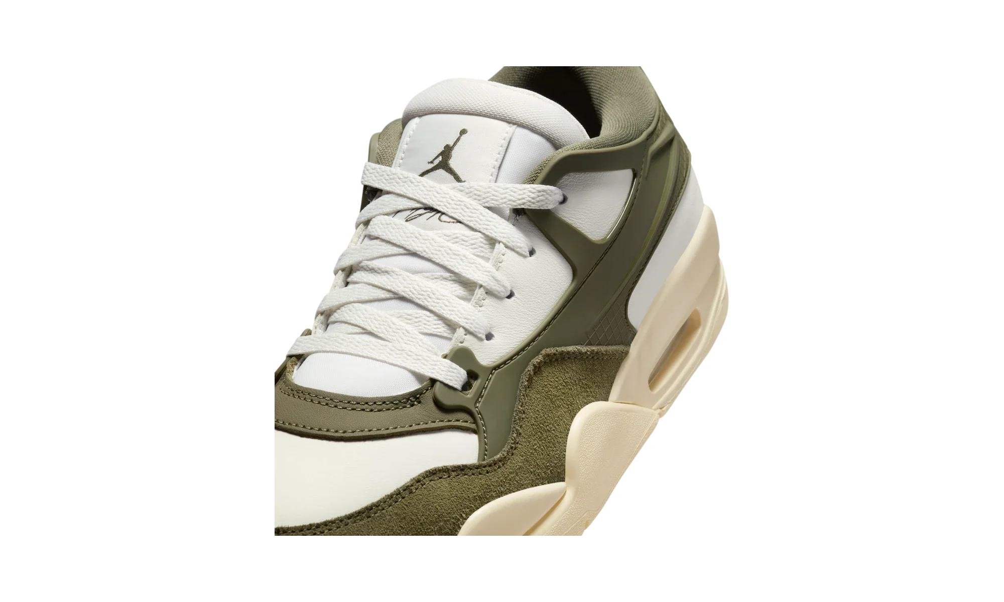 Air Jordan 4 RM Sail/Coconut Milk/Medium Olive