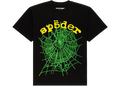 Sp5der OG Web V2 Tee Black/Multicolor