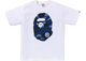 BAPE Color Camo Big Ape Head T-Shirt Navy