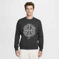 Nike Standard Issue Dri-FIT Basketball Crew-Neck Sweatshirt Black/Heather/Pale Ivory