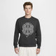 Nike Standard Issue Dri-FIT Basketball Crew-Neck Sweatshirt Black/Heather/Pale Ivory