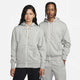 Nike Standard Issue Dri-FIT Full-Zip Basketball Hoodie Dark Grey Heather/Pale Ivory