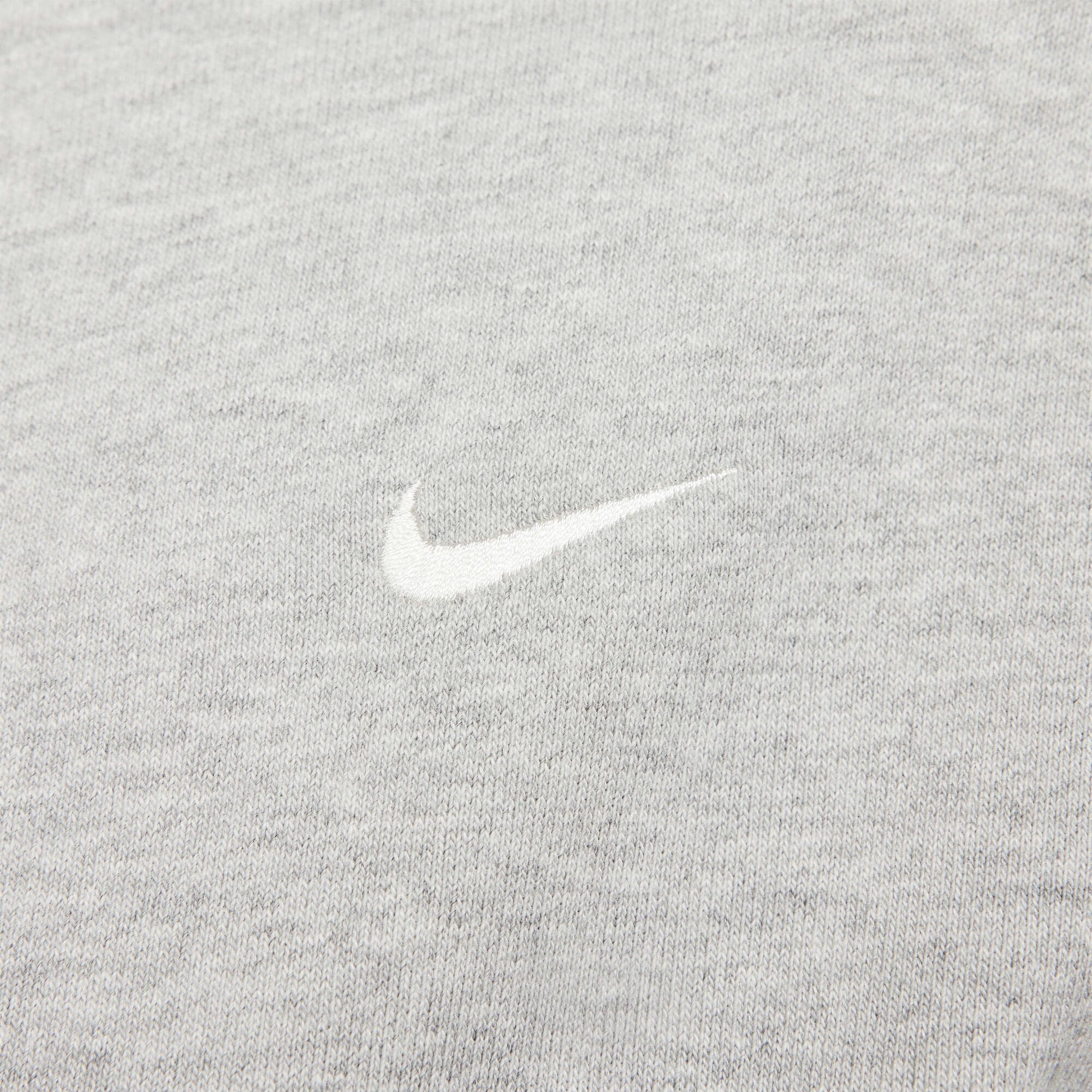 Nike Standard Issue Dri-FIT Full-Zip Basketball Hoodie Dark Grey Heather/Pale Ivory