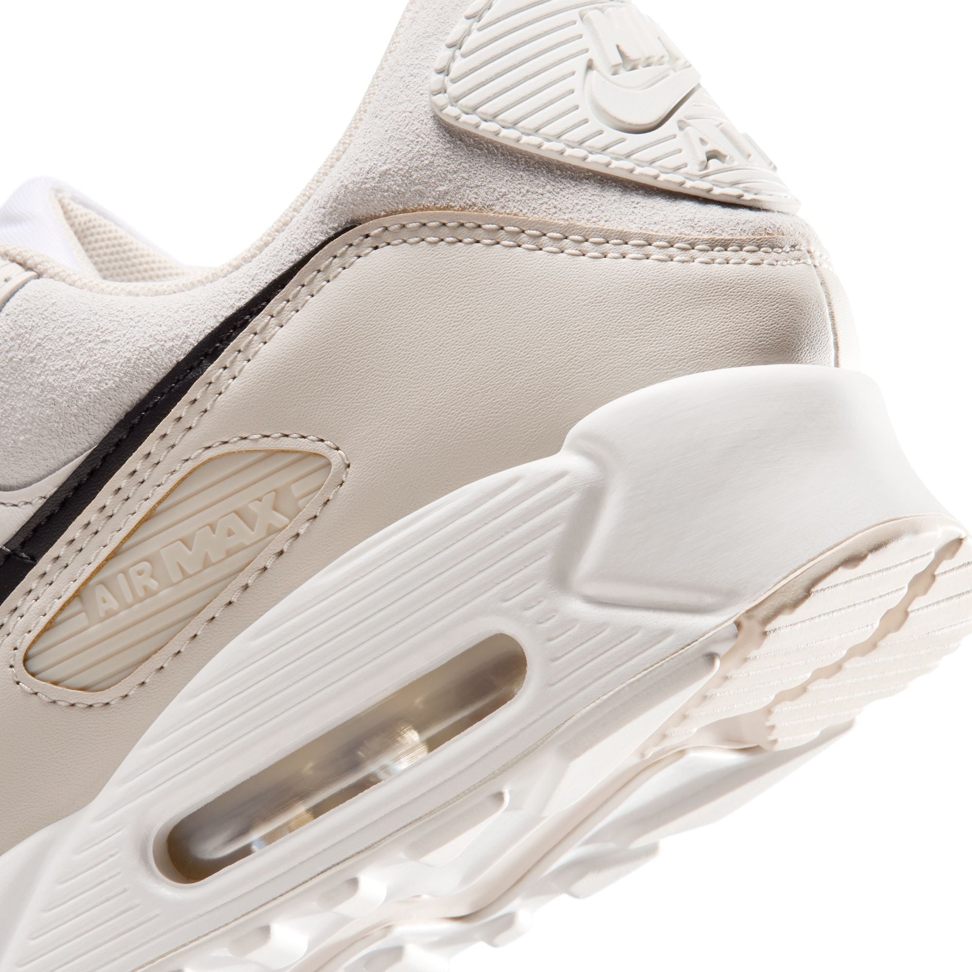 Nike Air Max 90 Mens shoes White/Black/Light Orewood Brown/Phantom