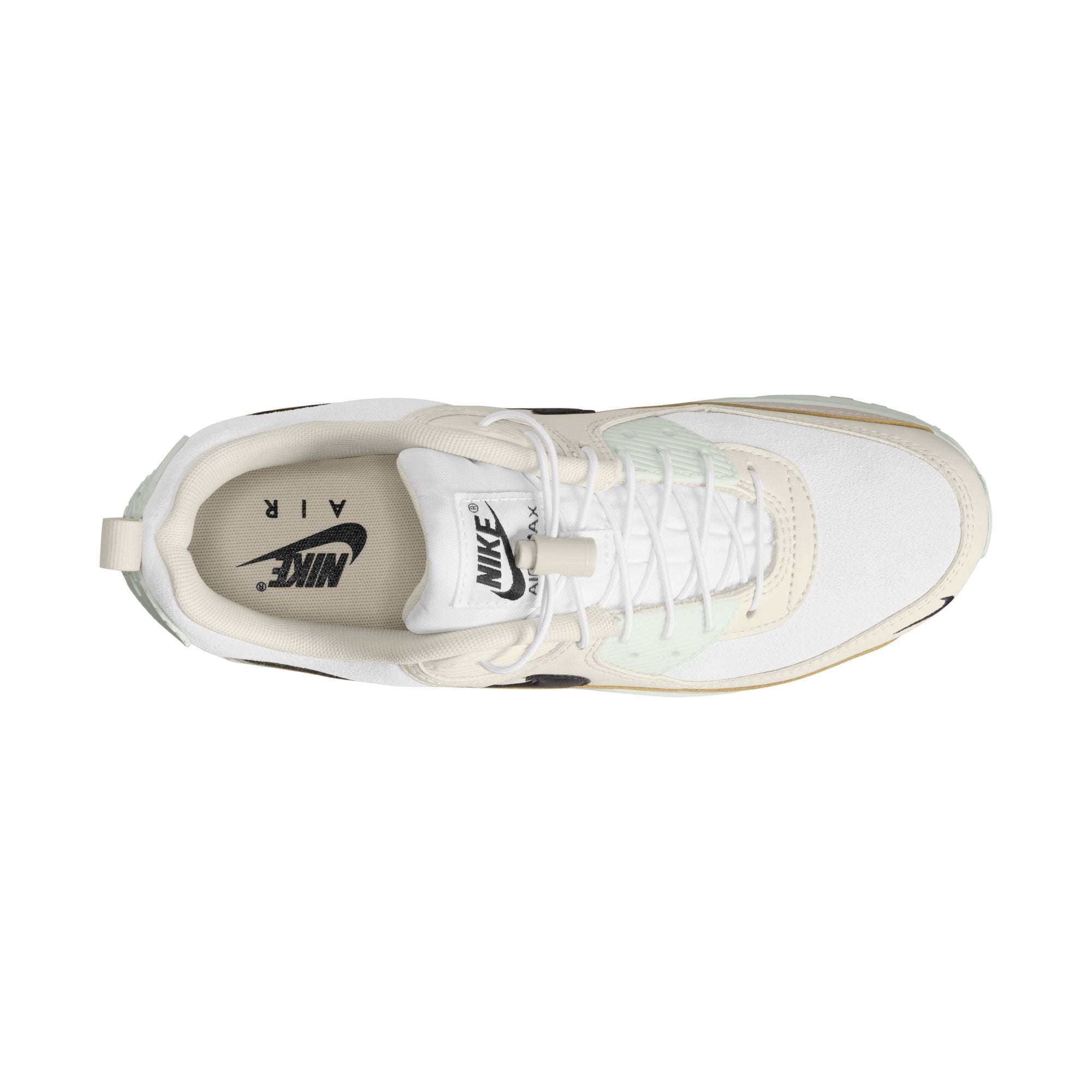 Nike Air Max 90 Mens shoes White/Black/Light Orewood Brown/Phantom