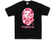 BAPE ABC Camo By Bathing Ape Tee Black/Pink