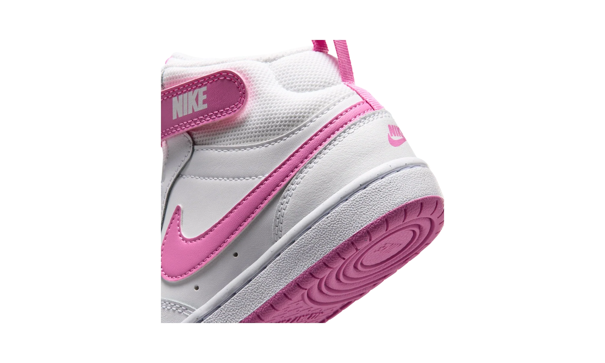 Nike Court Borough Mid 2 White/Playful Pink