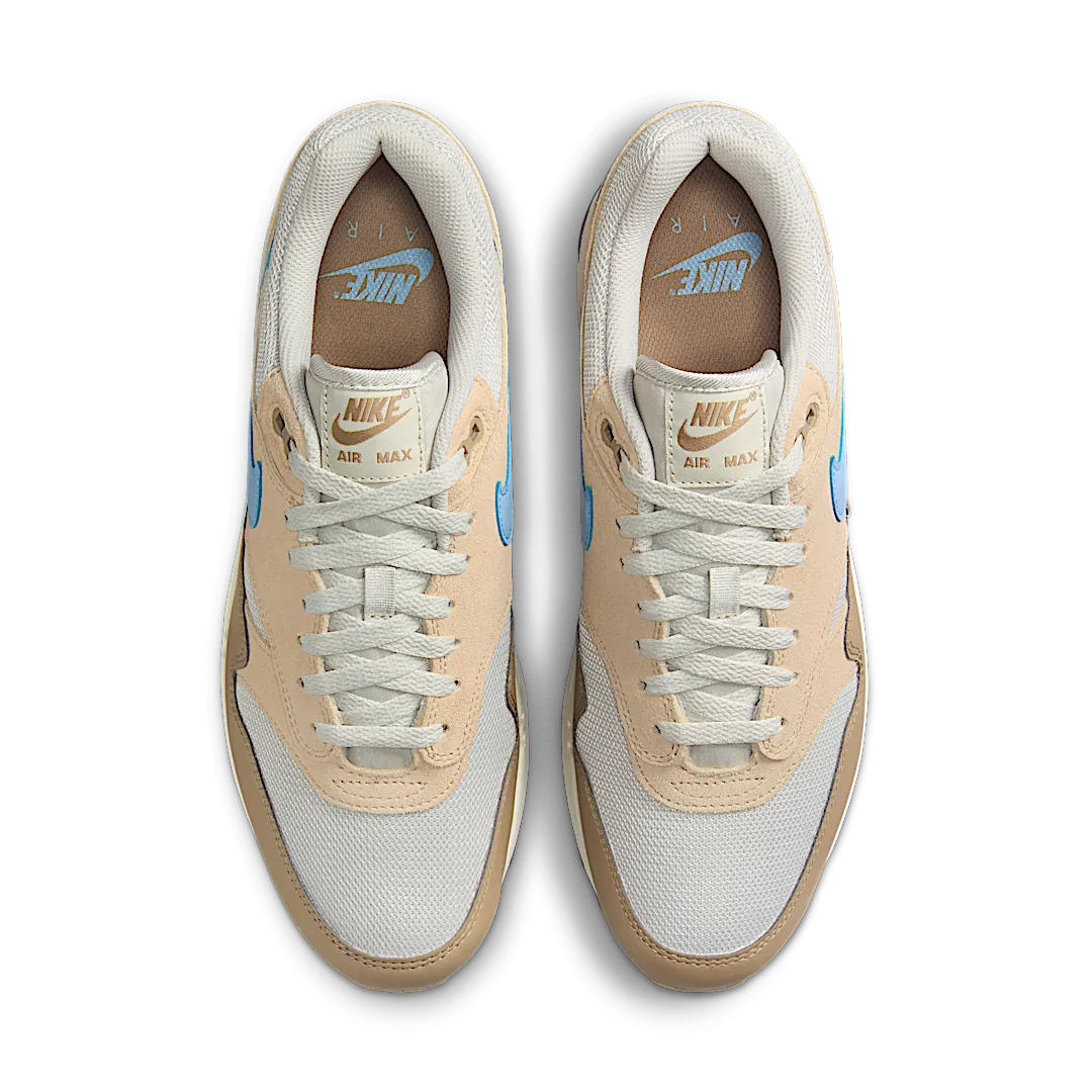 Nike Air Max 1 Essential Light Bone/Psychic Blue, Light Bone/Sanddrift-Khaki-Psychic Blue (FZ5808-009)