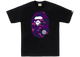 BAPE Color Camo Big Ape Head Tee Black/Purple