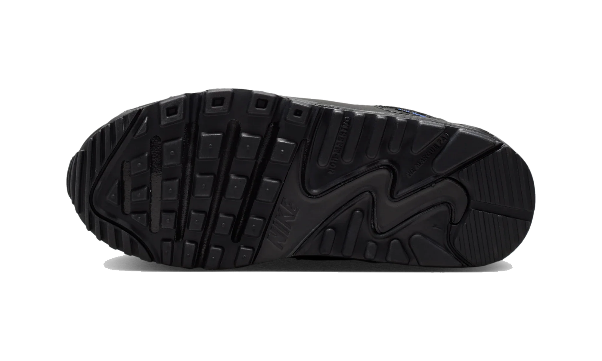 Nike Air Max 90 Black/Dark Smoke Grey/Racer Blue