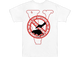 Pop Smoke x Vlone Stop Snitching T-Shirt White/Red