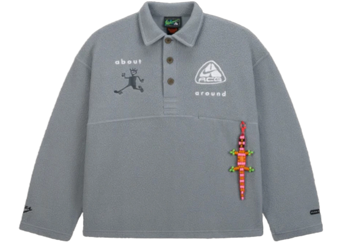 Nike ACG x CPFM L/S Polo Grey