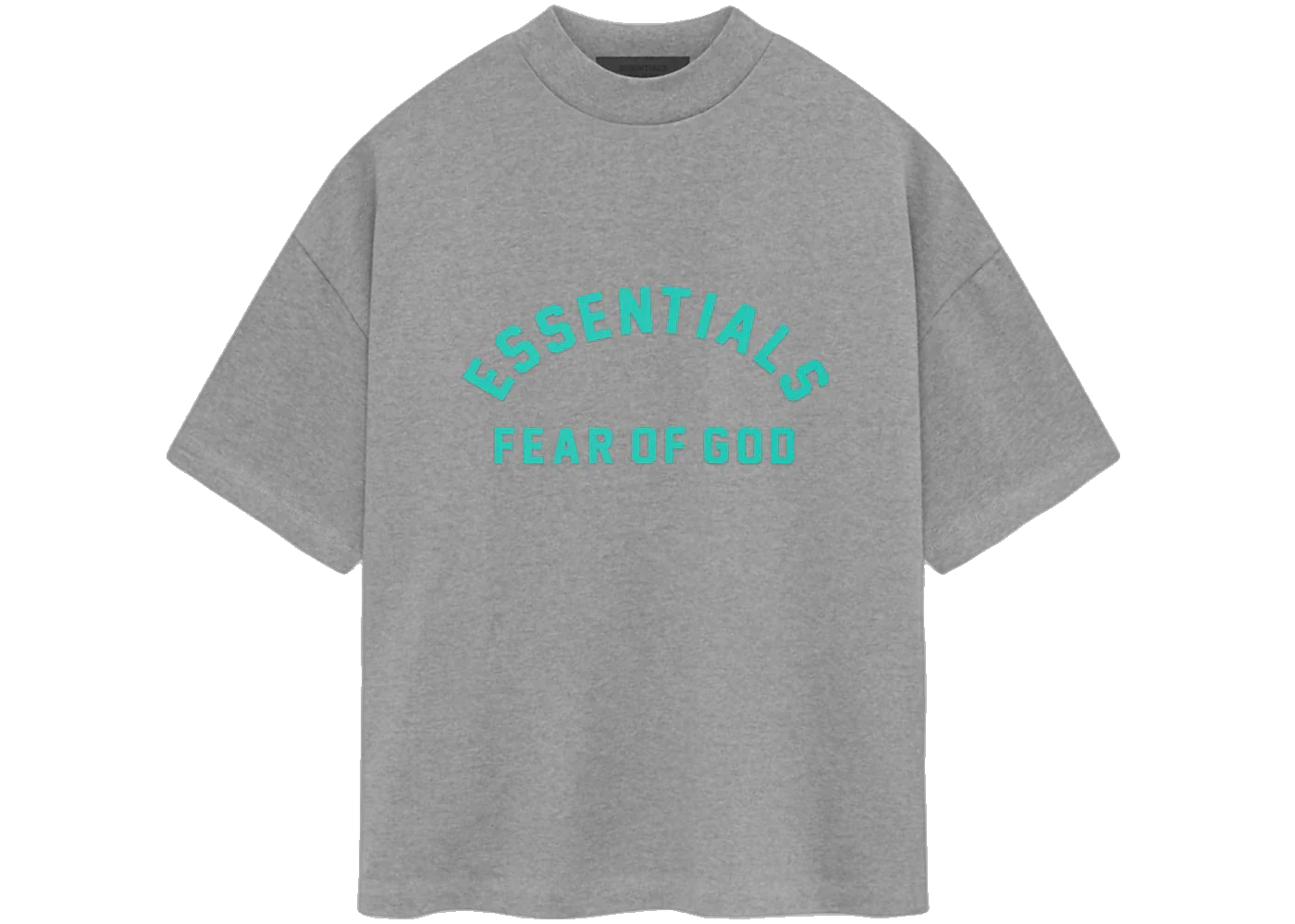 Fear of God Essentials Heavy Jersey S/S Tee Dark Heather Oatmeal