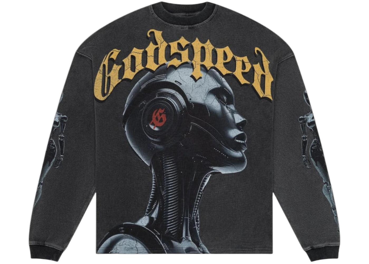 Godspeed Alexa L/S Tee Grey Wash