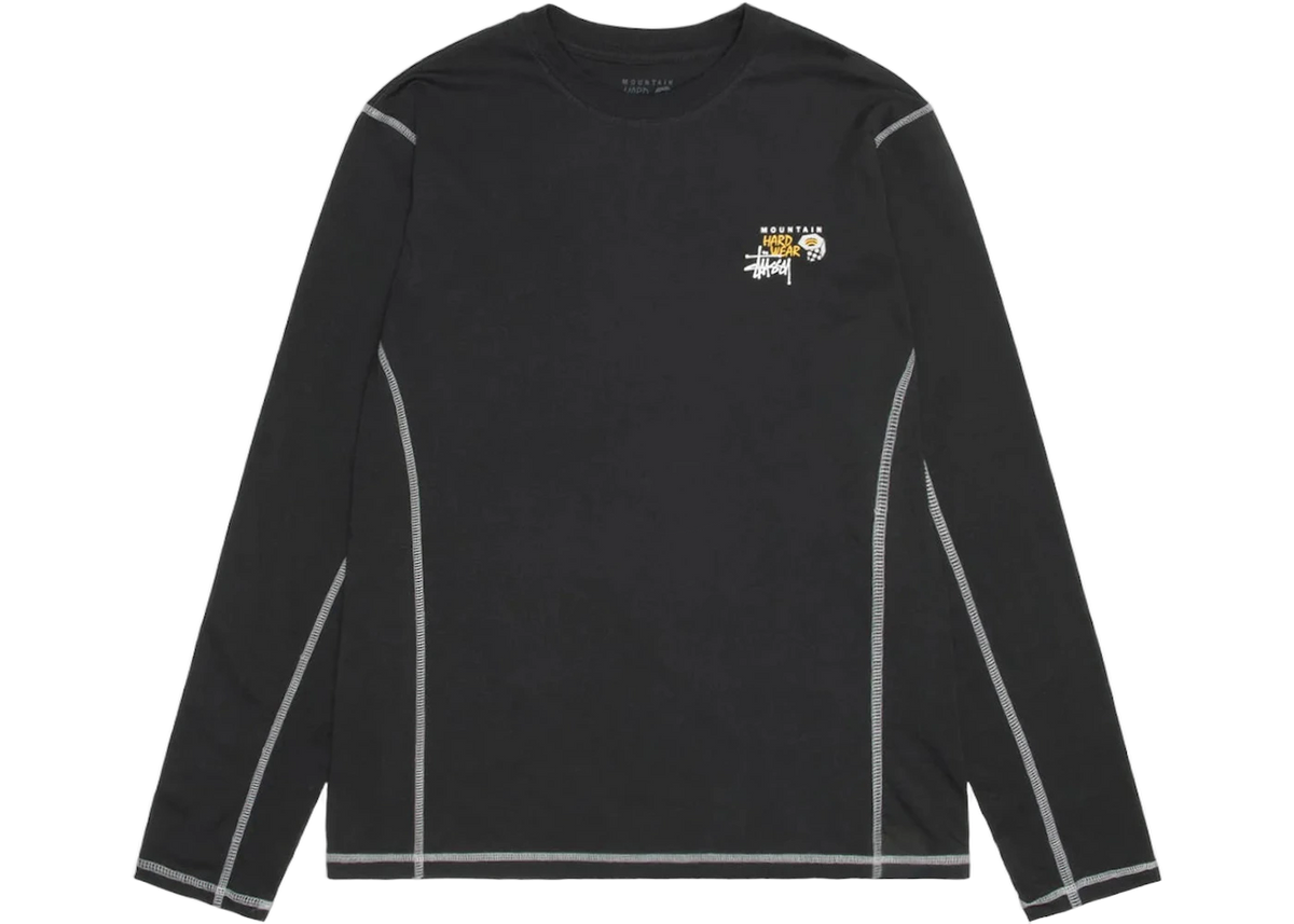 Stussy x Mountain Hardwear L/S T-Shirt Stealth Grey