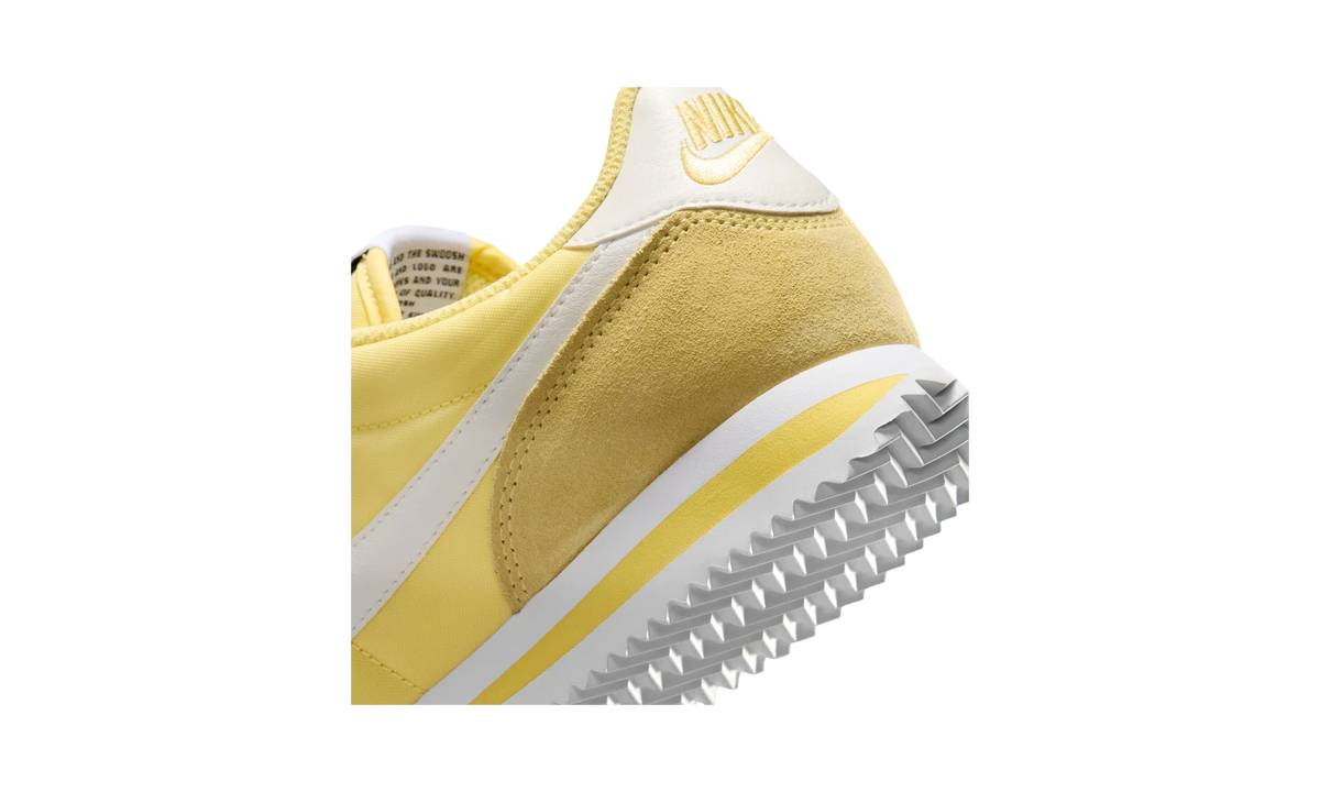 Nike Cortez Textile Soft Yellow/Sail/White/Safety Orange
