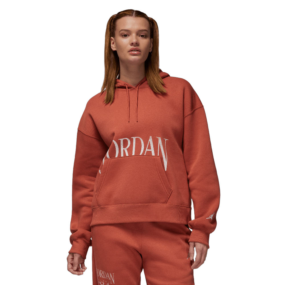 Air Jordan Brooklyn Fleece Women's Pullover Hoodie Dusty Peach/Sail