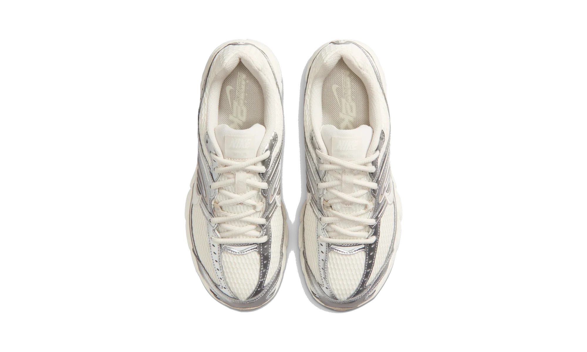 Nike Air Max Moto 2K shoes with reflective accents Pale Ivory/Metallic Silver/Light Orewood Brown/Sail