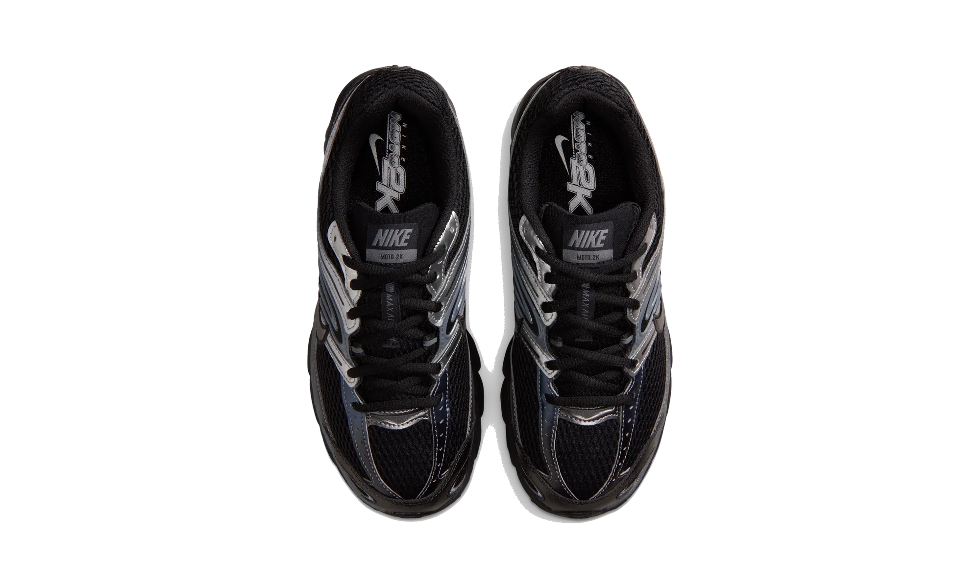 Nike Air Max Moto 2K Black/Metallic Silver/Smoke Grey