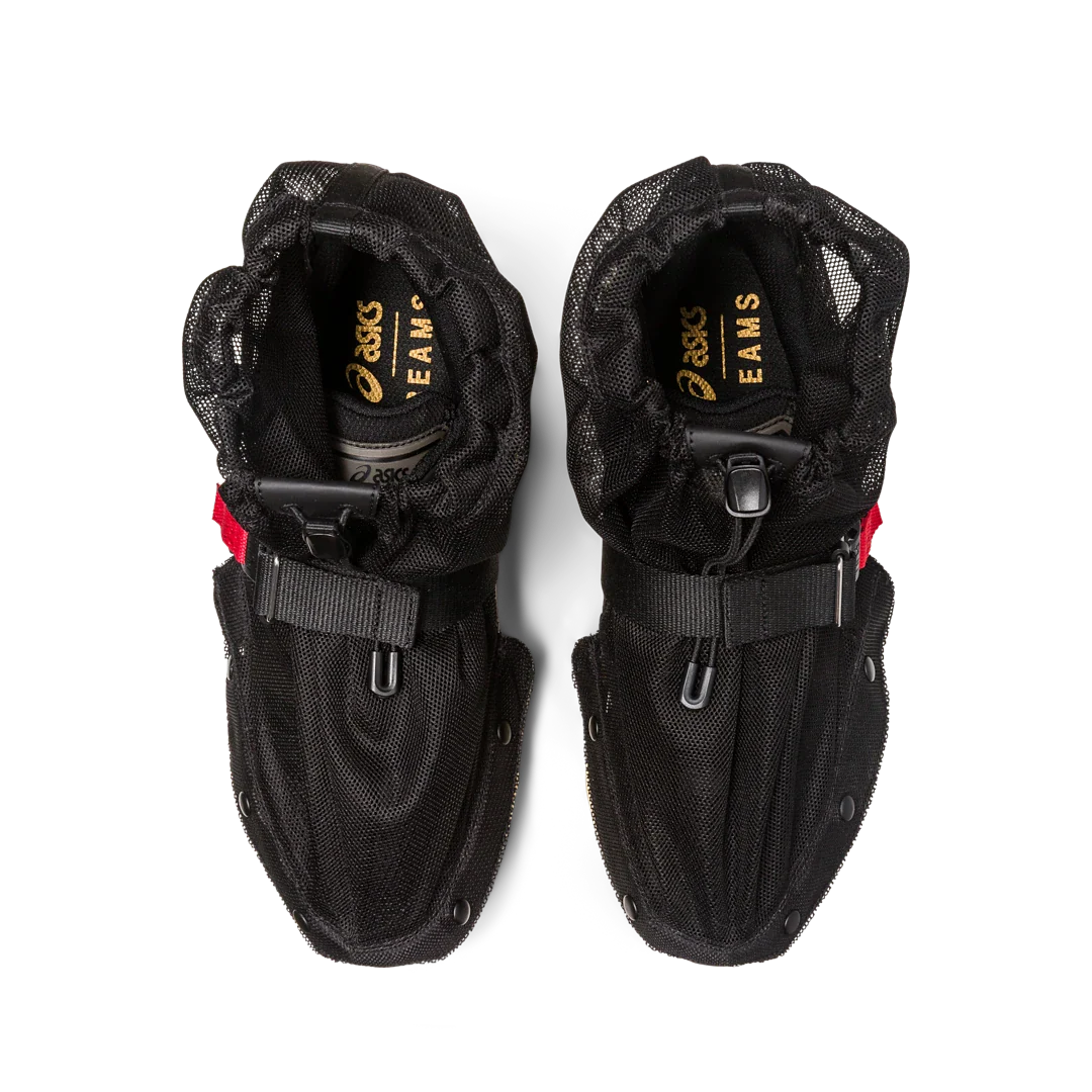 ASICS Bespoke Gel-Keyano 14 Gore-Tex Beams Mosquito Net, Black/Black/Red/Beige (1201A532-001)