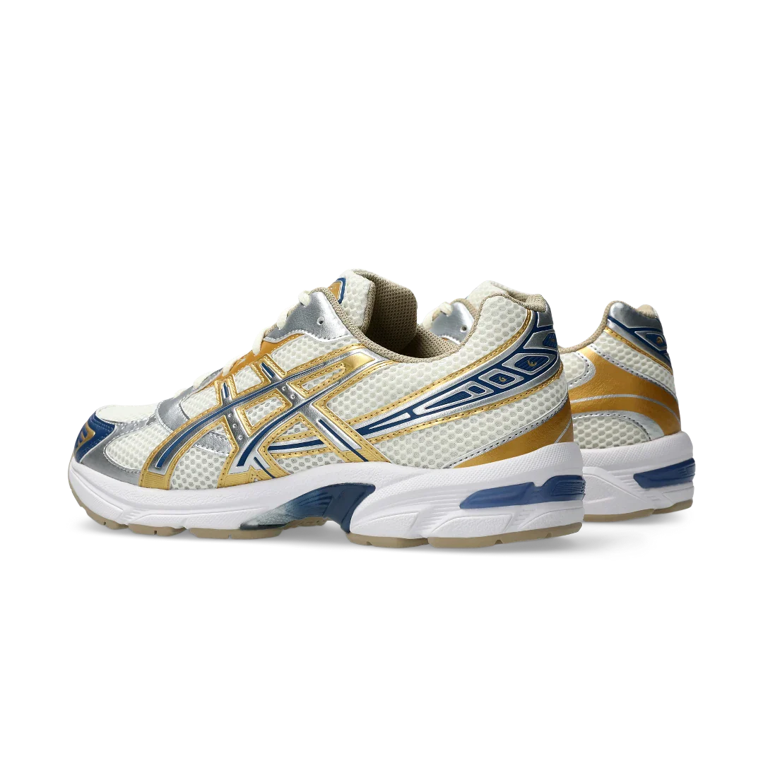 ASICS Gel-1130 Cream Pure Silver Gold Blue, Cream/Pure Silver/Gold/Blue (1203A787-100)
