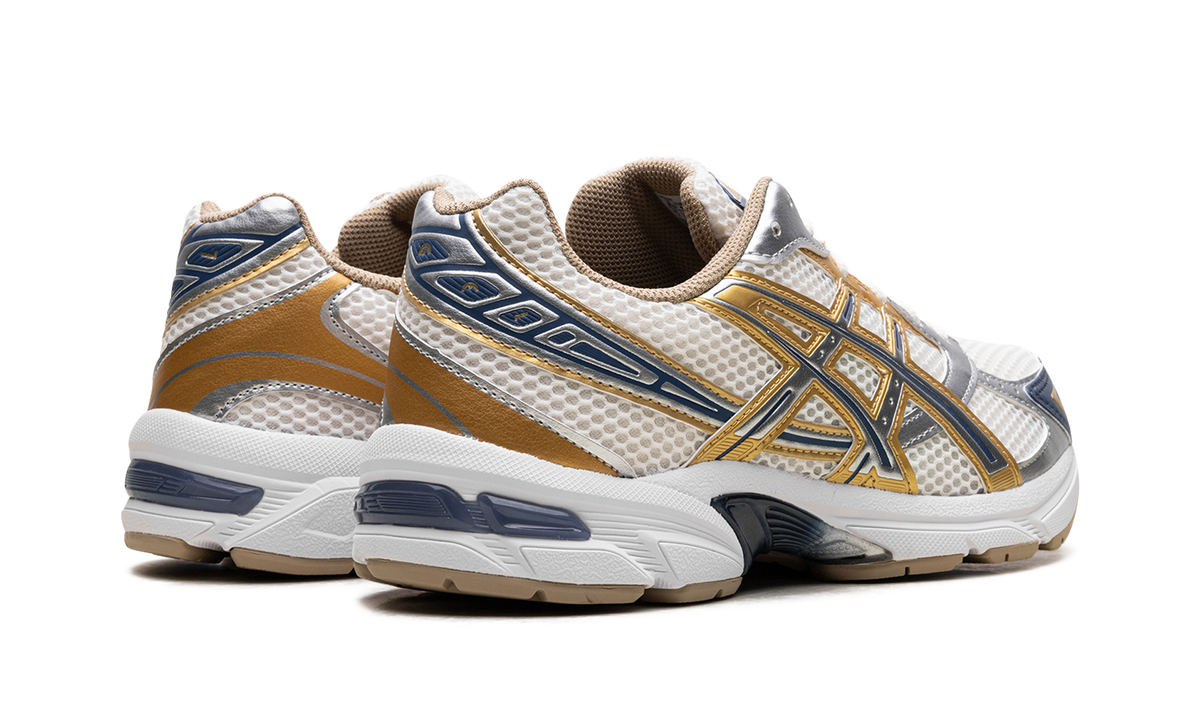 ASICS Gel-1130 Cream Pure Silver Gold Blue