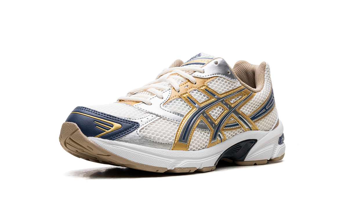 ASICS Gel-1130 Cream Pure Silver Gold Blue
