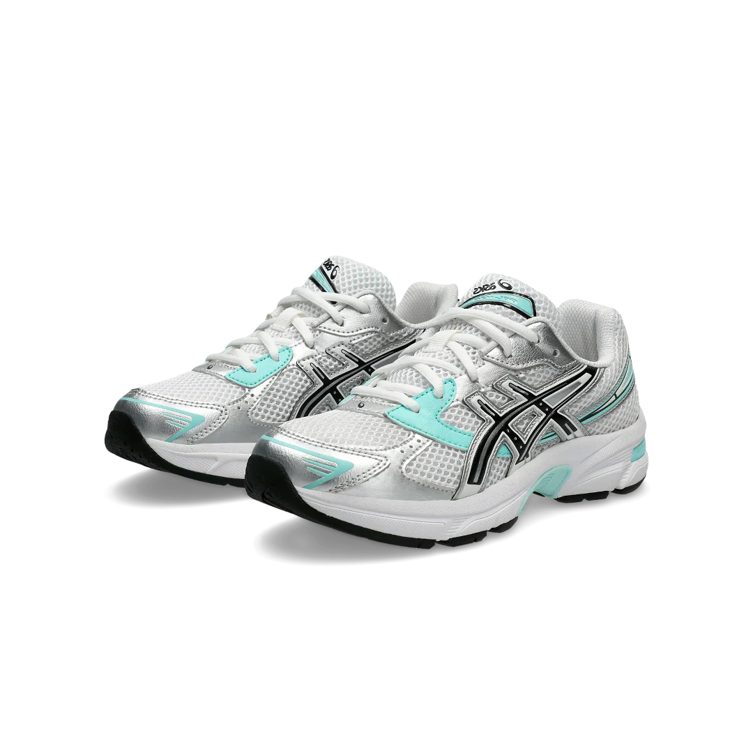 ASICS Gel-1130 White Aqua, White/Black (1204A163-102)