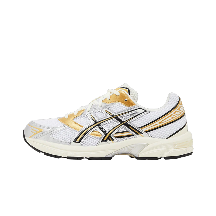 ASICS Gel-1130 White Black Gold, White/Black/Gold (1203A698-100)