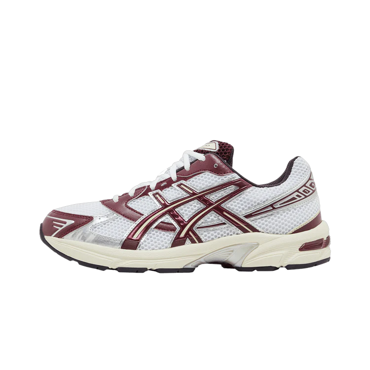 ASICS Gel-1130 White Maroon Banner, White/Maroon Banner (1203A685-100)