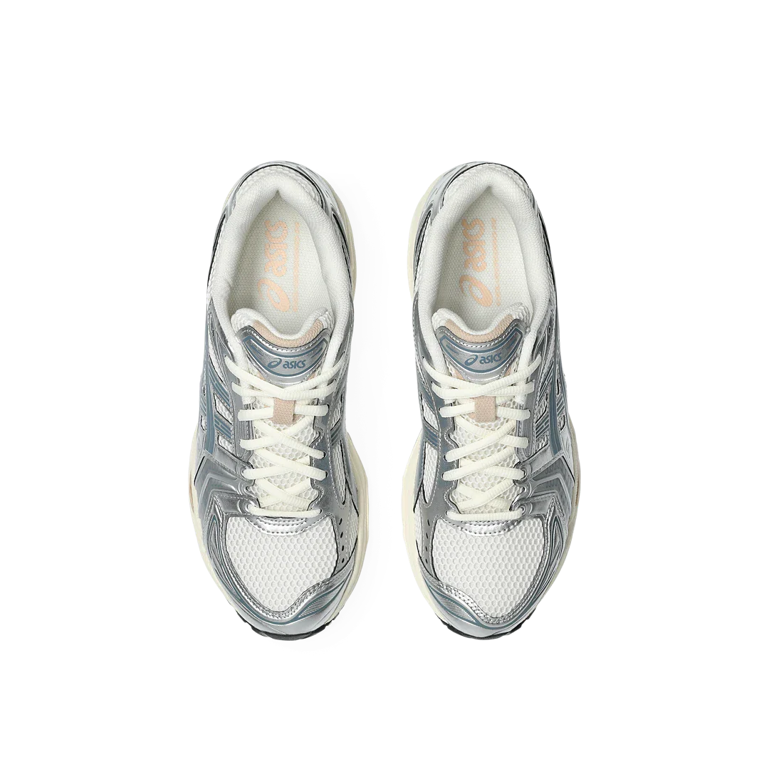 ASICS Gel-Kayano 14 Birch Pure Silver Teal Gold, Birch/Pure Silver (1203A537-109)