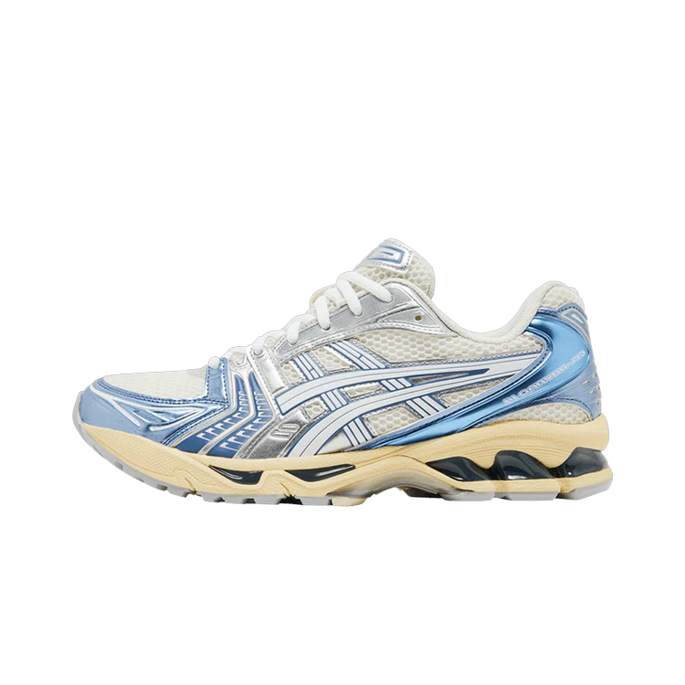 ASICS Gel-Kayano 14 Cream Metallic Blue, Cream/Metallic Blue (1203A537-102)