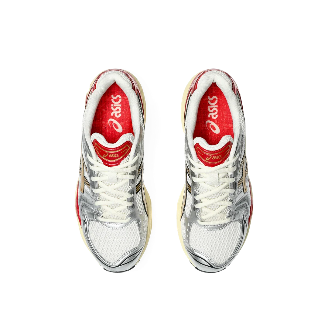 ASICS Gel-Kayano 14 Sneaker Politics Just Say No, Cream/Pure Gold (1203A692-100)
