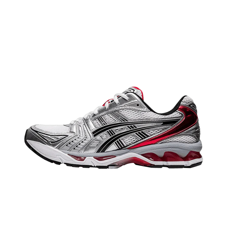 ASICS Gel-Kayano 14 White Classic Red, White/Silver/Classic Red (1201A019-103)