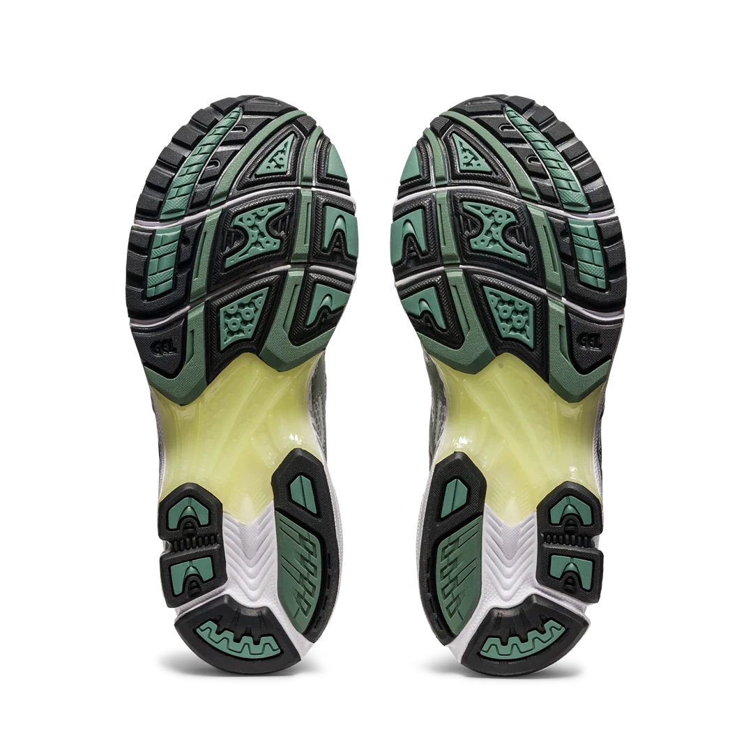 ASICS Gel-Kayano 14 White Pure Silver Slate Grey Sage, White/Slate Grey (1201A019-107)