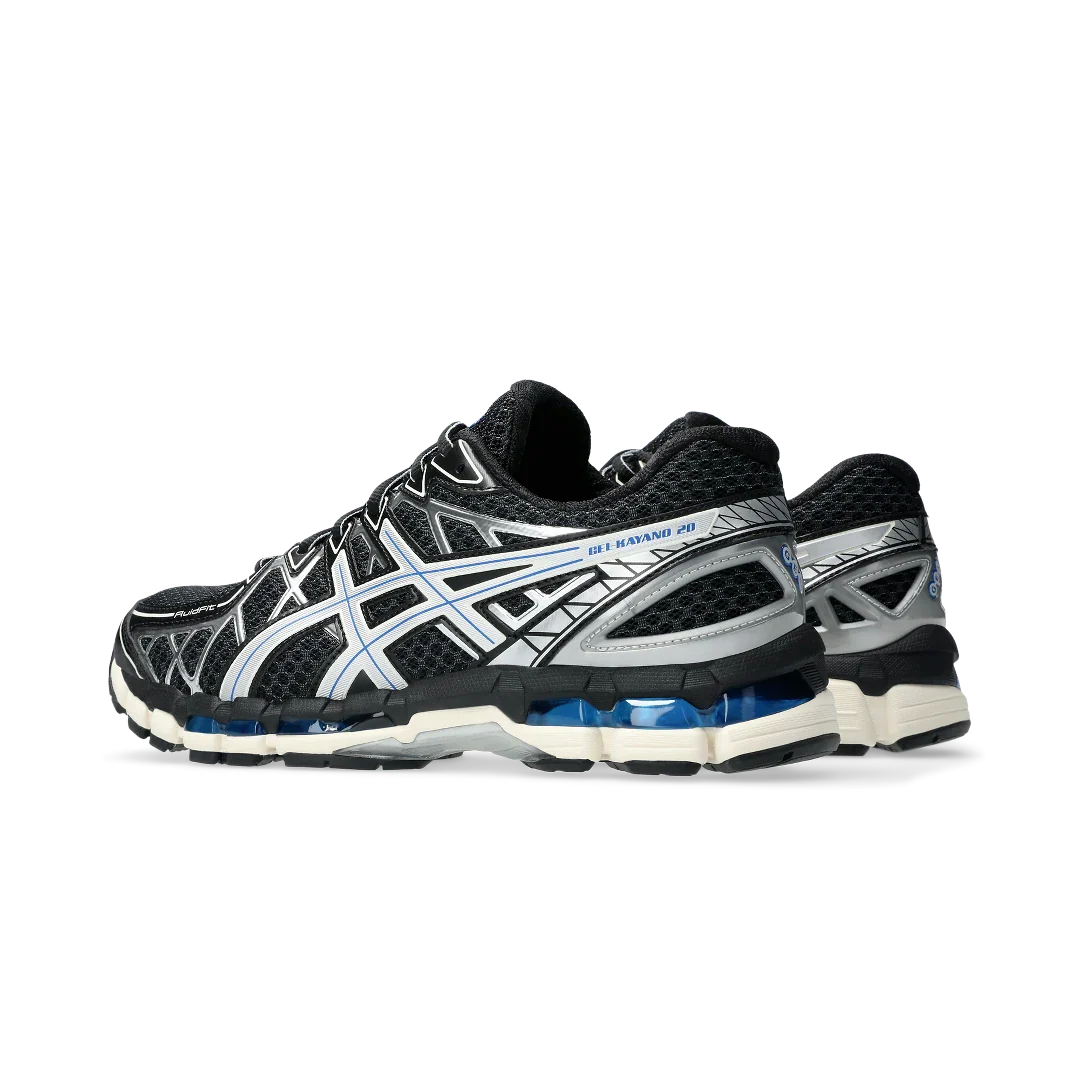 ASICS Gel-Kayano 20 Black Pure Silver, Black/Pure Silver (1203A388-001)