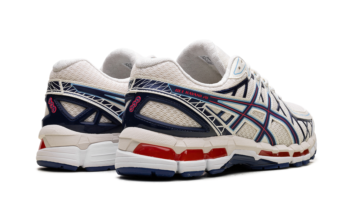 ASICS Gel-Kayano 20 Cream Blue Red
