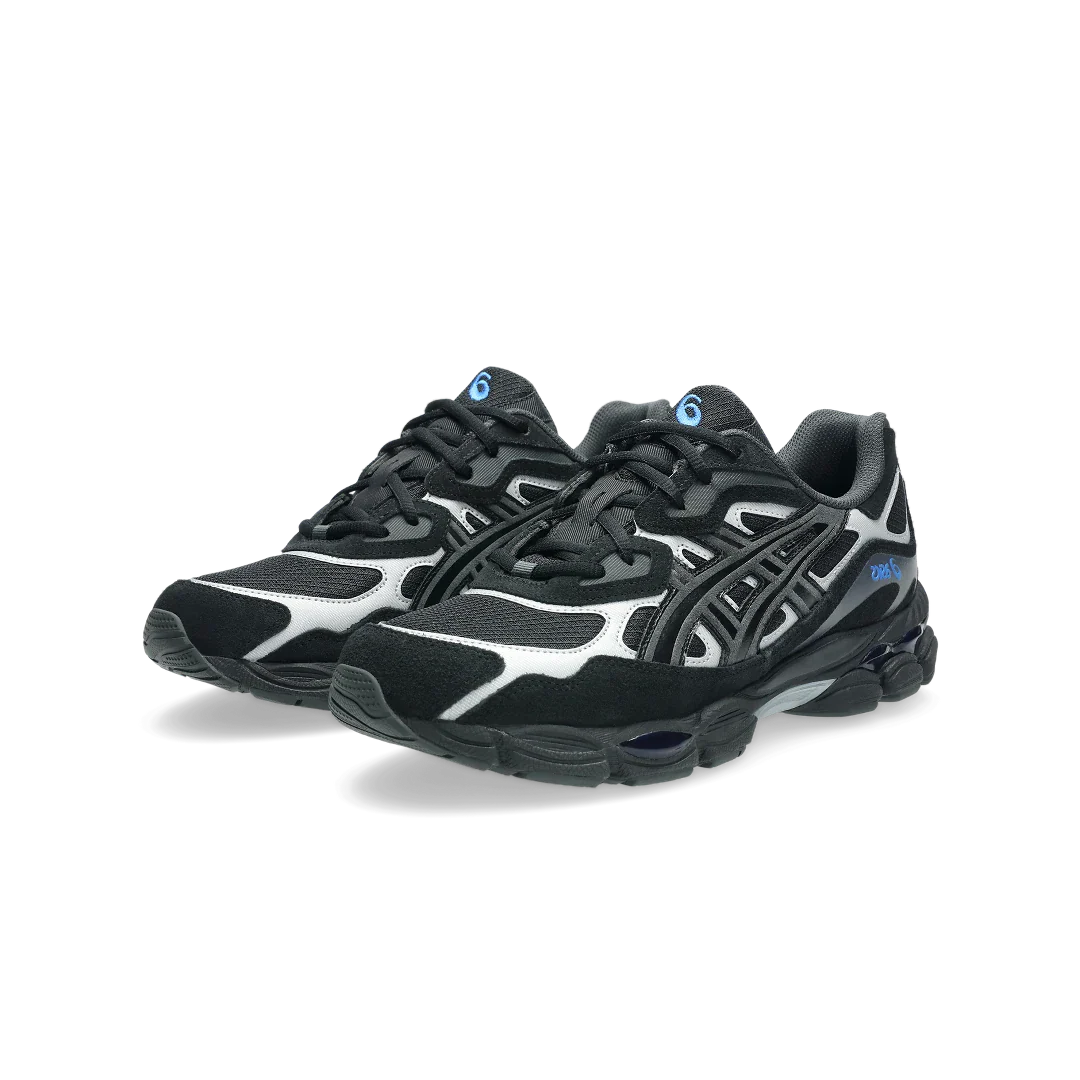 ASICS Gel-NYC Black Graphite Grey Blue