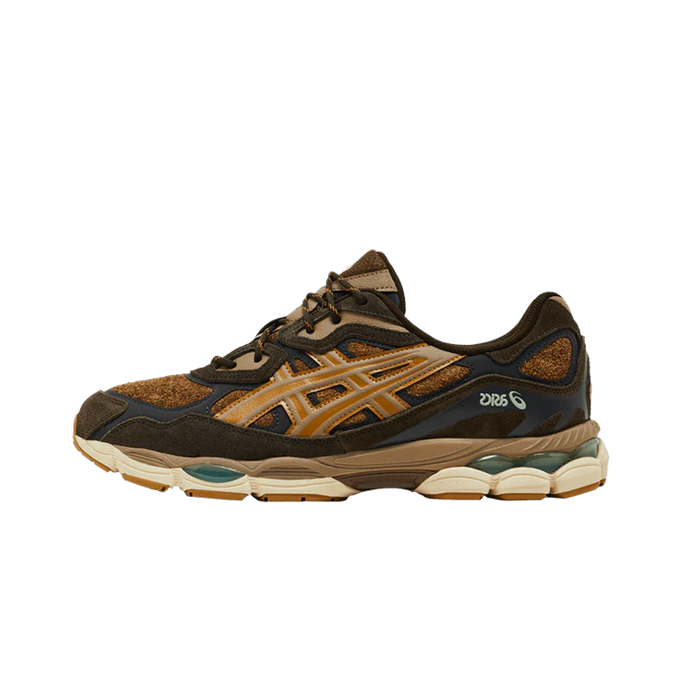 ASICS Gel-NYC Brown Storm Tan Presidio, Brown Storm/Tan Presidio (1203A477-200)