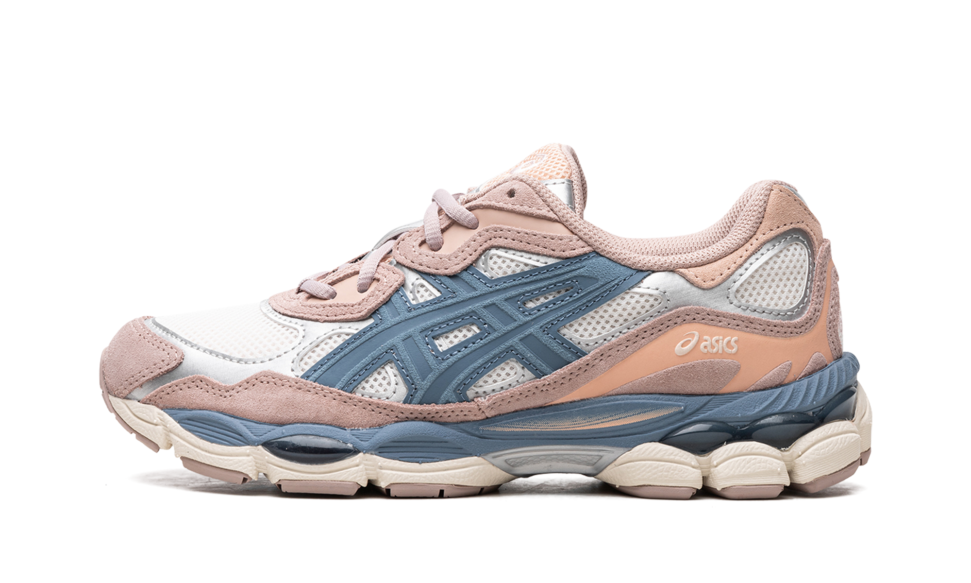 ASICS Gel-NYC Cream Grey Floss Salmon