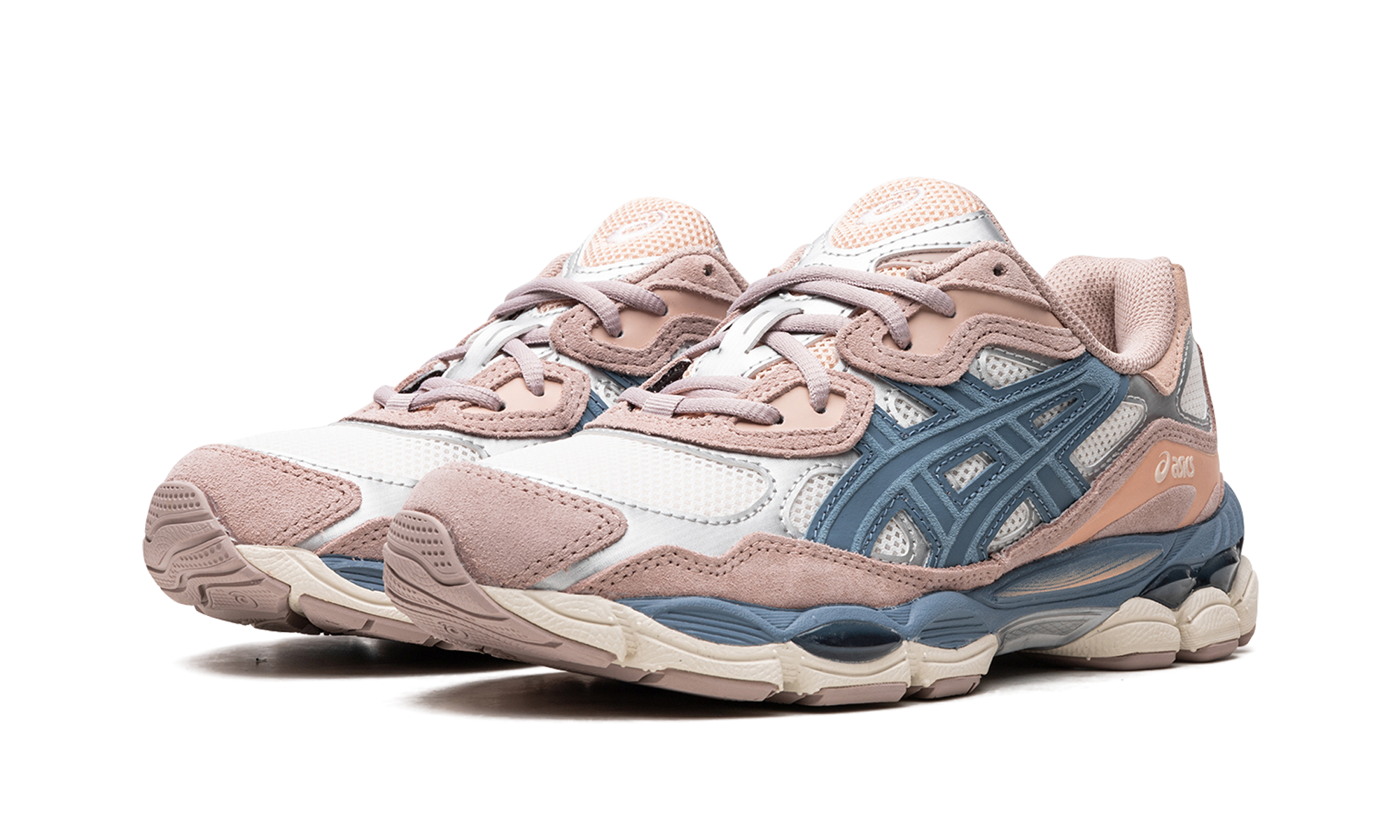 ASICS Gel-NYC Cream Grey Floss Salmon