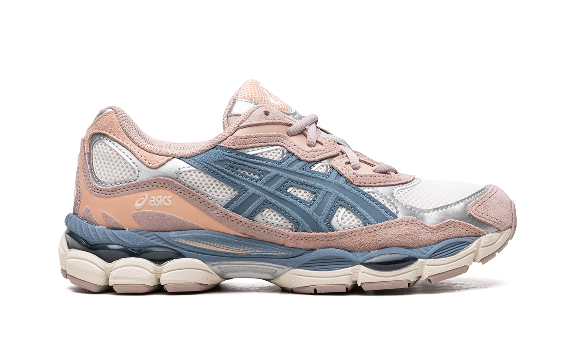 ASICS Gel-NYC Cream Grey Floss Salmon