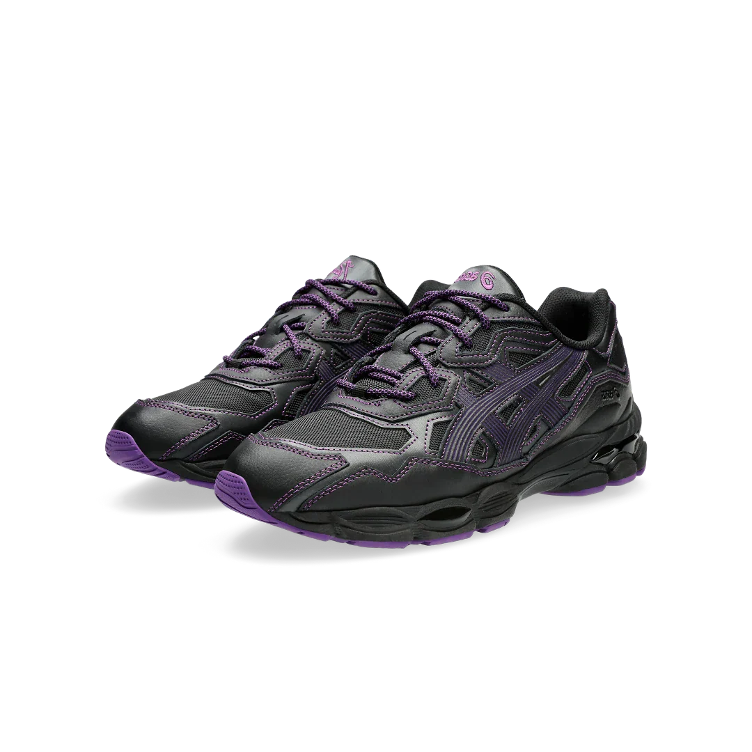 ASICS Gel-NYC Needles Black Purple, Black/Black (1201B008-001)