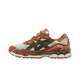 ASICS Gel-NYC Oatmeal Forest Green Orange