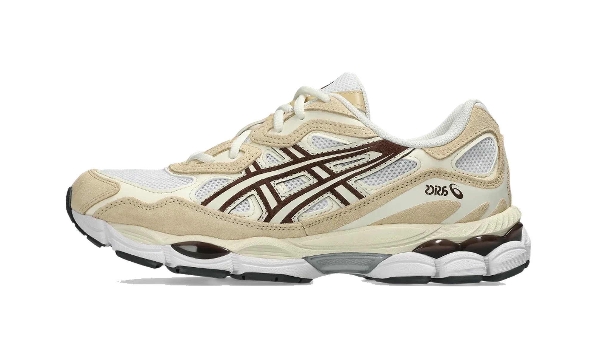 ASICS Gel-NYC White Roasted Coffee